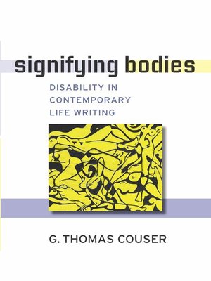 cover image of Signifying Bodies